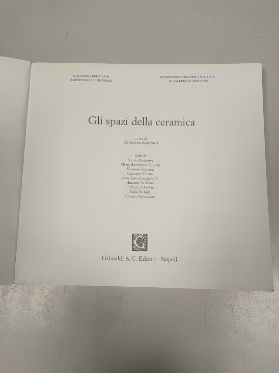 Libro Gli Spazi della Ceramica 1998