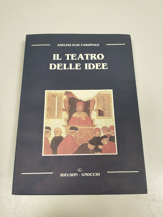 Libro Il Teatro delle Idee Adelfio Elio Cardinale 1998