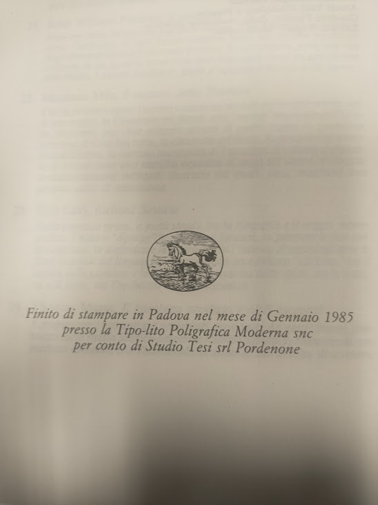 Libro La Coscienza di Zeno Italo Svevo 1985
