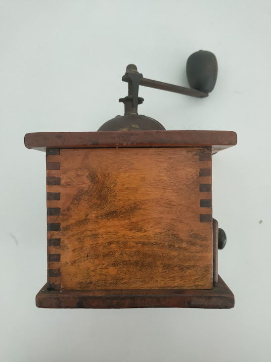 Macinacaffè Manuale in legno Massello Vintage Anni '50
