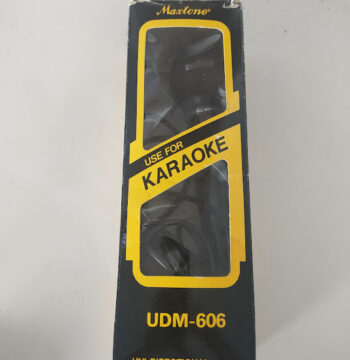 Microfono Dinamico Unidirezionale Maxtone UDM-606 Progettato per il Karaoke