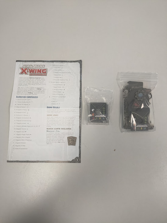 Miniature Tie Interceptor e Tie Defender Star Wars X-Wing Giochi Uniti Anno 2016