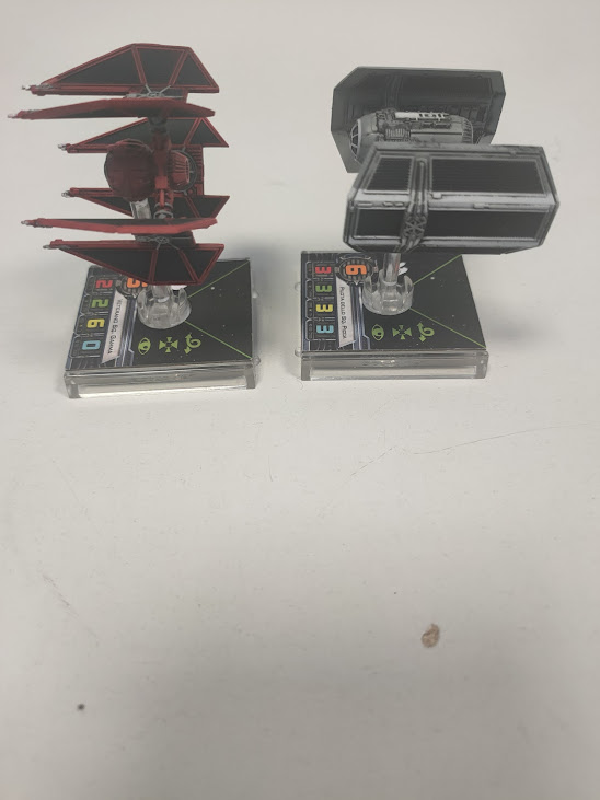 Miniature Tie Interceptor e Tie Defender Star Wars X-Wing Giochi Uniti Anno 2016