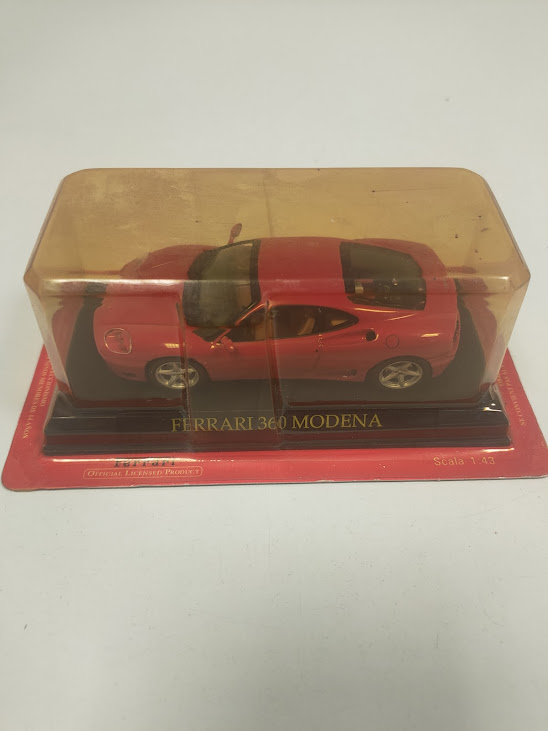 Modellino Ferrari 360 Modena Scala 1:43 Vintage Anni '2000