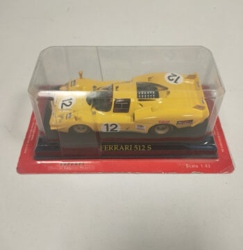 Modellino Ferrari 512 S Scala 1:43 Vintage Anni 2000
