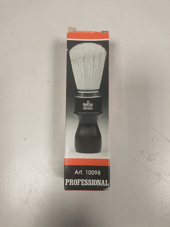 Pennello da Barba Professionale Omega Modello 10098 Anni '80