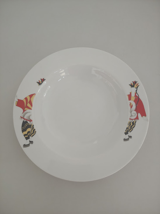 Piatto Fondo in Porcellana "Sucesión Picasso" prodotta nel 2004