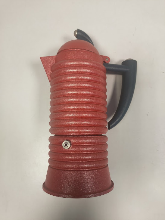 Rarissima Macchina da Caffè Espresso Calderoni Fratelli Rossa Vintage Anni 70