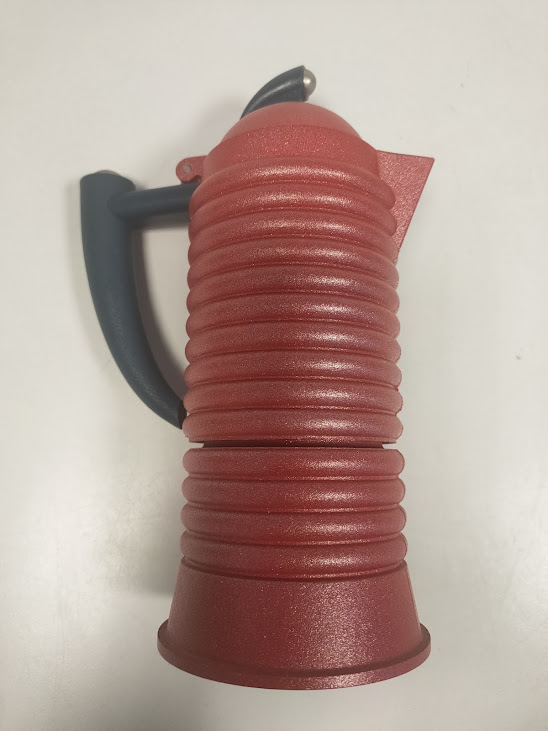 Rarissima Macchina da Caffè Espresso Calderoni Fratelli Rossa Vintage Anni 70