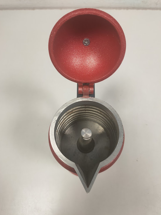 Rarissima Macchina da Caffè Espresso Calderoni Fratelli Rossa Vintage Anni 70