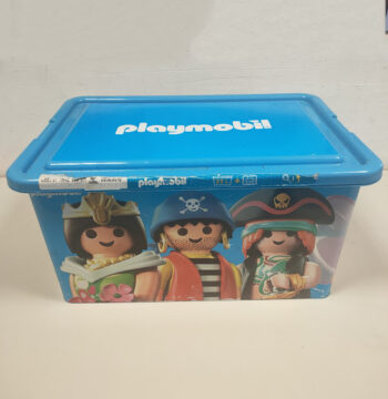 Scatola Contenente una Collezione di 60 Libri Prodotta da "Playmobil" Vintage 2019