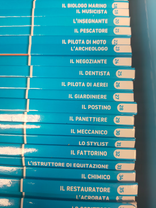 Scatola Contenente una Collezione di 60 Libri Prodotta da "Playmobil" Vintage 2019