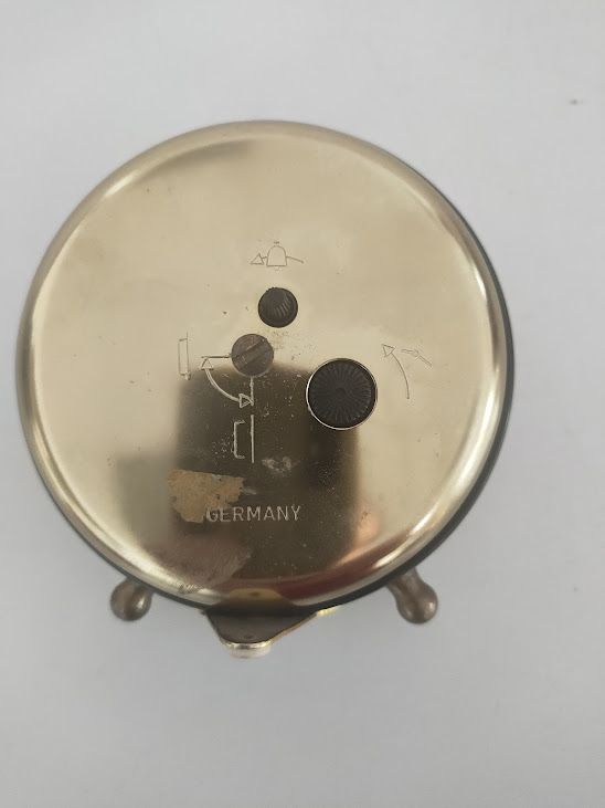 Sveglia "Peter" con Numeri Arabi e Lancette Luminose Vintage Anni '60