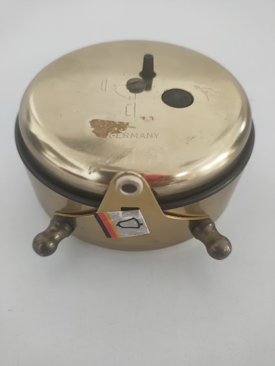 Sveglia "Peter" con Numeri Arabi e Lancette Luminose Vintage Anni '60