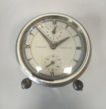 Sveglia Vintage Modello Junghans Trivox Silent-Tic Anni '60