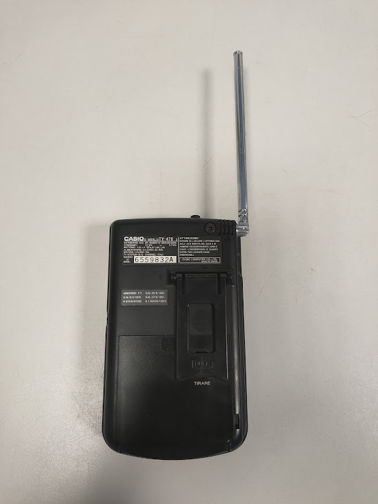 Televisore Portatile Casio TV-470 Vintage degli Anni '90