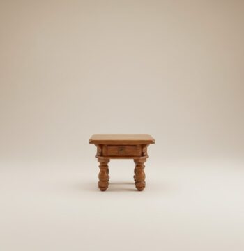Tavolino legno massello