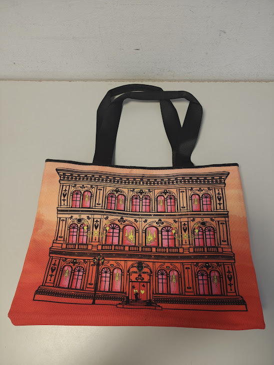 Borsa Tote Love Moschino con Stampa "Palazzo" Anno 2014