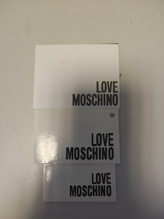 Borsa Tote Love Moschino con Stampa "Palazzo" Anno 2014