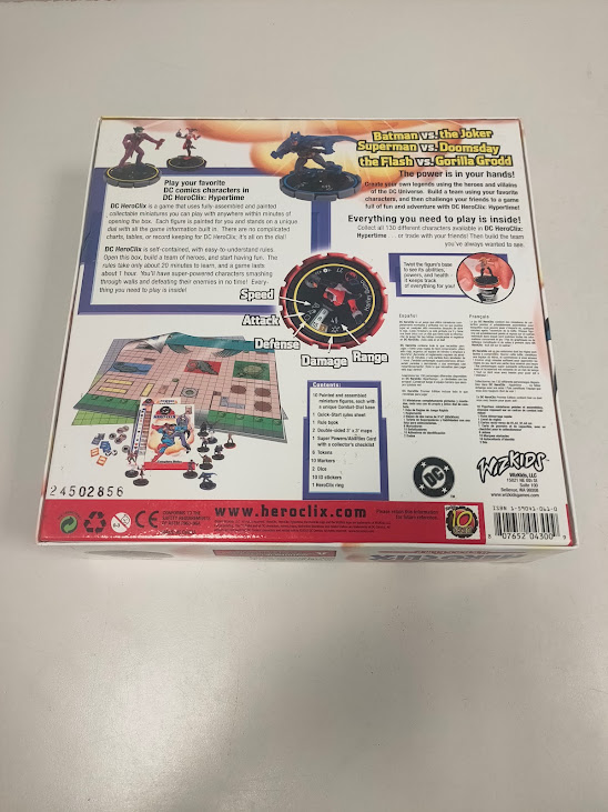 Gioco da Tavolo DC Hero Clix Hypertime Premier Edition 2002