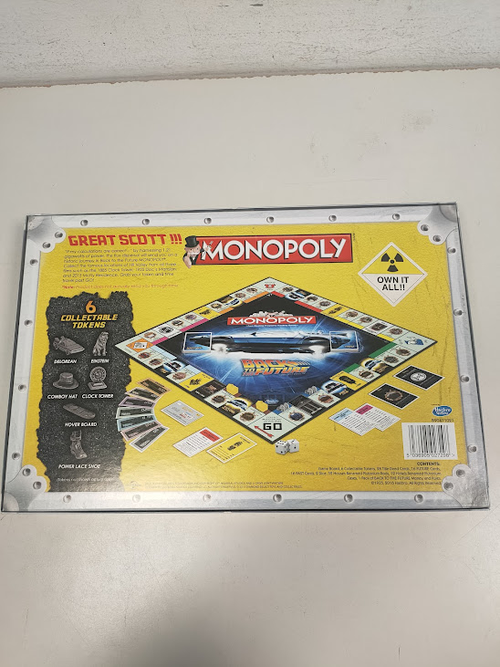 Gioco da Tavolo Monopoly Edizione Trilogia Ritorno al Futuro 2015