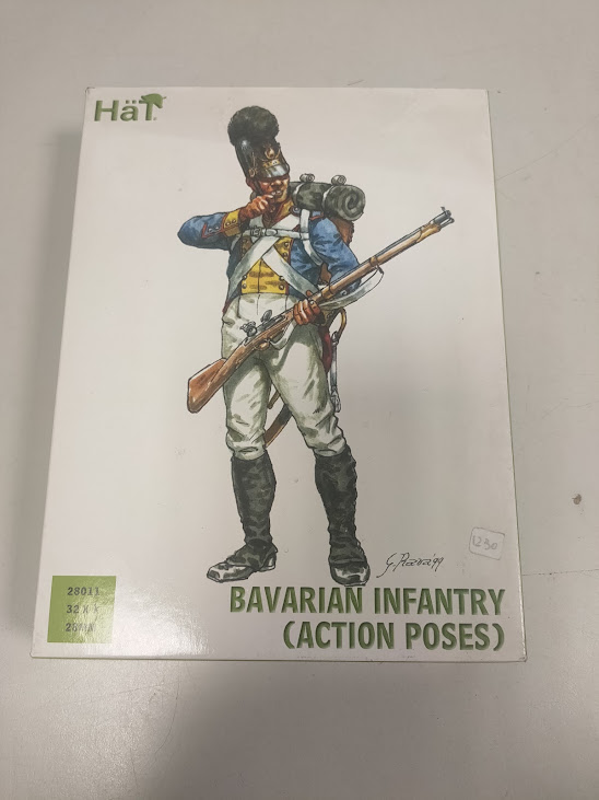 Kit di Modellismo Hat Industries che Raffigura la Fanteria Bavarese 2010