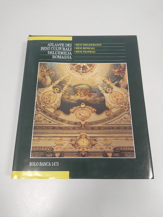 Libro Atlante dei Beni Culturali Dell'Emilia Romagna 1996