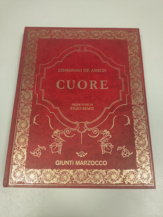 Libro CUORE Edmondo de Amicis Giunti Marzocco 1993