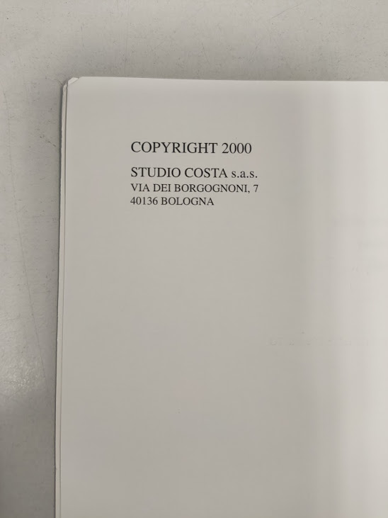 Libro Cent'Anni Fa Bologna Costa Editore 2000