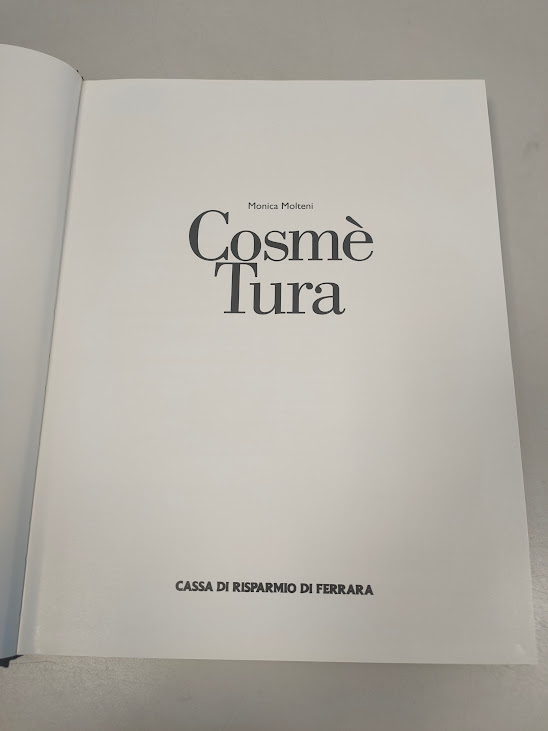 Libro Cosmè Tura Monica Molteni 1999
