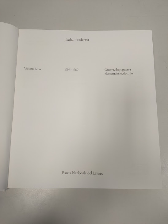 Libro Guerra, Dopoguerra, Ricostruzione, Decollo Volume N°3 1984