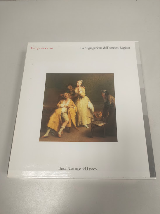 Libro La Disgregazione Dell'Ancien Regime Volume N°1 1987