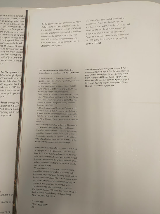 Libro The Great American PIN-UP Taschen 1996