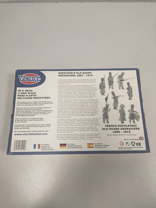 kit di Modellismo Raffigurante i Guardiani della Vecchia Guardia di Napoleone 2010