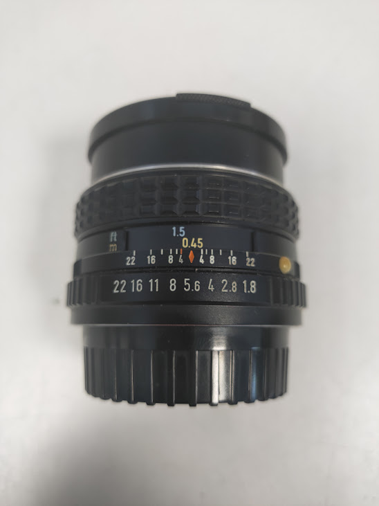 Obiettivo Fotografico Vintage a Focale Fissa SMC Pentax 55 mm f/1.8 Anni 80