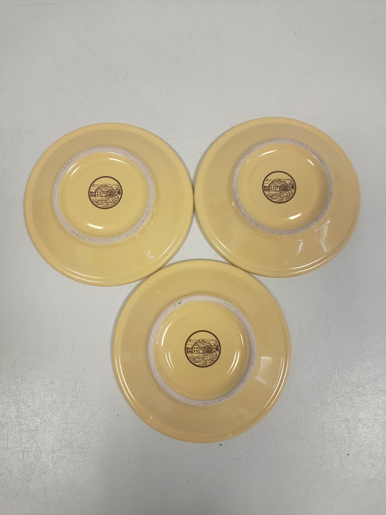 Set di 3 tazzine con piattini da Caffè della Collezione Mulino Bianco 2016