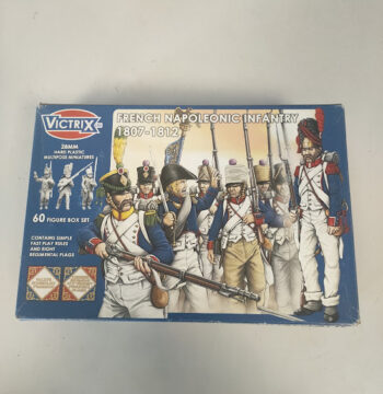 Set di Miniature Victrix Raffigurante la Fanteria Francese Fine 2009