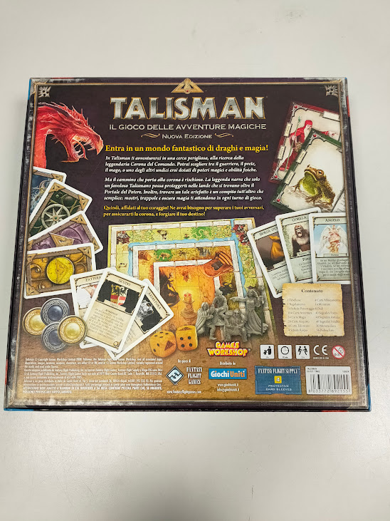 Talisman Il Gioco delle Avventure Magiche Celebre Gioco da Tavolo Fantasy 2009