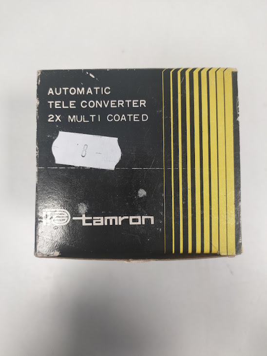 Teleconvertitore Tamron MC 2x con Anello di Messa a Fuoco Ruvido Anni 80