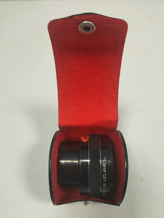 Teleconvertitore Tamron MC 2x con Anello di Messa a Fuoco Ruvido Anni 80