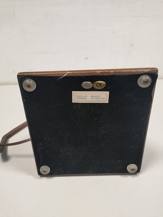 Riproduzione Telefono Fisso in Stile Vintage/Retrò in Legno Massello