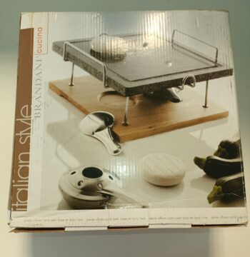 Set Cottura su pietra ollare Marca Brandani