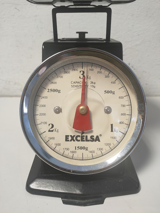 Bilancia da Cucina Meccanica in Stile Firmata Excélsa Vintage Anno 2010