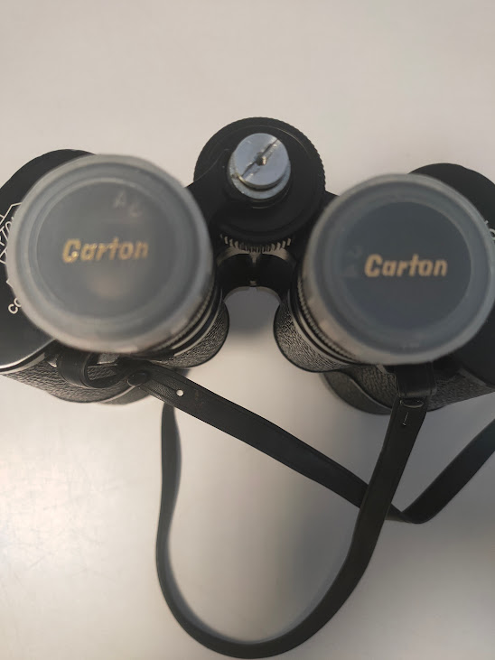 Binocolo Carton Prisma Coated Optics 12x50 Vintage Anni '60/ '70