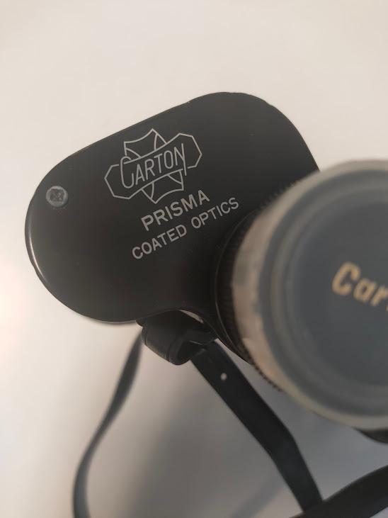 Binocolo Carton Prisma Coated Optics 12x50 Vintage Anni '60/ '70