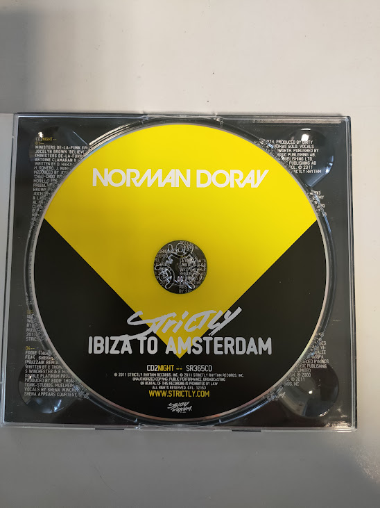 CD Strictly Ibiza to Amsterdam Anno 2011