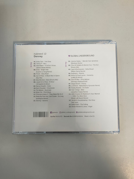 CD Musica Elettronica Nubreed di Global Underground