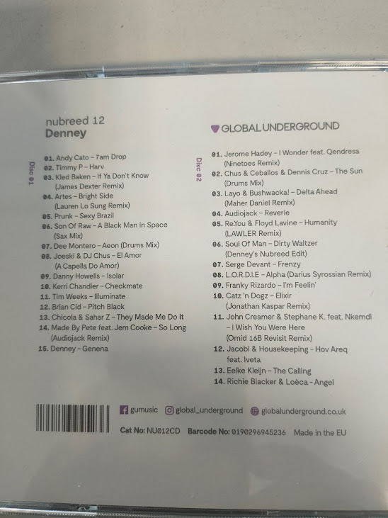 CD Musica Elettronica Nubreed di Global Underground