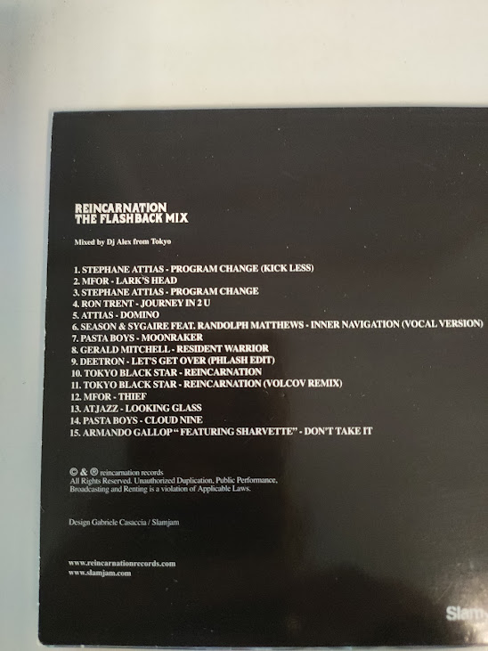 CD Reincarnation Flashback Mix Anno 2008