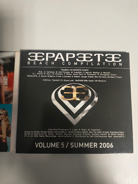 CD della Papeete Beach Volume 5 Summer 2006